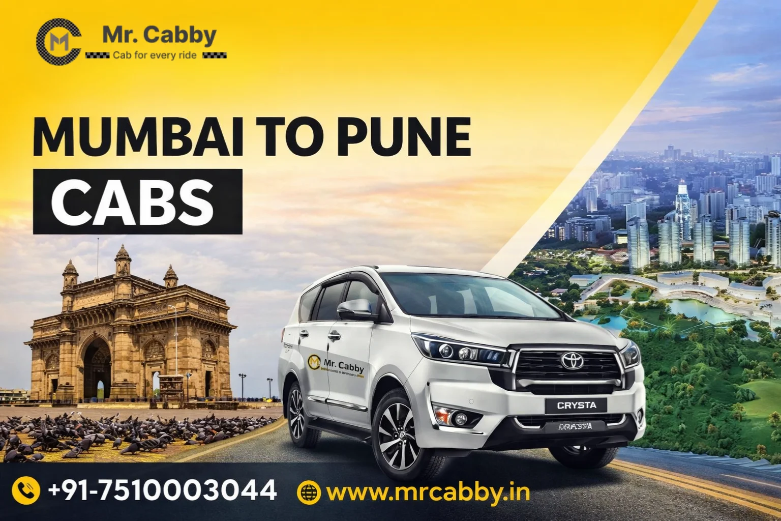 Mumbai To Pune Cabs